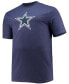 Фото #3 товара Men's Big and Tall Dak Prescott Navy Dallas Cowboys Player Name Number T-shirt