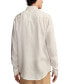 ფოტო #2 პროდუქტის Men's Linen Western Long Sleeve Shirt