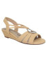 Фото #1 товара Women's Rita Ornamented Stretch Wedge Sandals