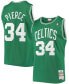 Фото #2 товара Men's Paul Pierce Kelly Green Boston Celtics Hardwood Classics Swingman Jersey