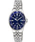 ფოტო #1 პროდუქტის Men's Chambers Silver-Tone Stainless Steel Watch 43mm