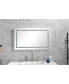 40x32 inch LED bathroom vanity mirror with anti-fog lights