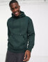 Pull&Bear hoodie in dark green Зеленый, XS - фото #1