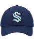 ფოტო #3 პროდუქტის Men's Deep Sea Blue Seattle Kraken Core Adjustable Hat