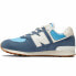 Фото #12 товара Детские спортивные кроссовки New Balance 574 Lifestyle Синий