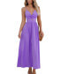 Фото #1 товара Women's Front Twist & Keyhole Maxi Beach Dress