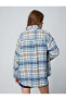 Фото #4 товара Рубашка женская Koton oversize с деталями двойного кармана