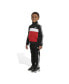 Фото #5 товара Little Boys Color Block Tricot Jacket Track Pants, 2-Piece Set