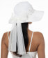 Фото #2 товара Women's Rhinestone Bow Panama Hat