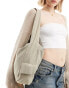 Pull&Bear cargo shoulder bag in stone