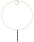 Фото #4 товара Macy's sapphire Lariat Necklace (2 ct. t.w.) in 10k Gold, 16-1/2" + 1" extender