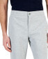 Men's Modern-Fit Stretch Heathered Knit Suit Pants, Created for Macy's