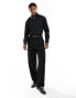 Фото #8 товара ASOS DESIGN regular textured dress shirt in black