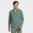 Фото #1 товара Men's Long Sleeve Merino Wool Hoodie - All in Motion North Green S