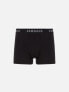 Фото #1 товара VERSACE 278095 Cotton boxer shorts with logo - Black 8(3XL )