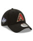 Men's Black Arizona Diamondbacks 2023 World Series Side Patch 39THIRTY Flex Hat