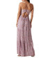 Фото #2 товара Women's Minari Printed Sleeveless Maxi Dress