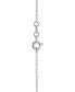 Фото #3 товара Macy's cubic Zirconia Heart 18" Pendant Necklace in Sterling Silver & 14k Gold-Plate