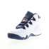 Фото #4 товара Fila Grant Hill 1 5BM00528-125 Womens White Leather Athletic Basketball Shoes