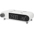 Фото #20 товара Часы-будильник с беспроводным зарядным KSIX Retro Белый 10 W