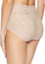 Фото #2 товара Wacoal Women's 237711 Halo Lace Brief Panty Sand Underwear Size S