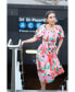 Фото #3 товара Marisa Watermelon Smocked Midi Dress