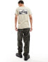 Columbia Rapid Ridge back print t-shirt in beige Exclusive at ASOS