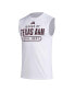 Фото #3 товара Men's White Texas A&M Aggies Sideline AEROREADY Pregame Tank Top