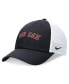 Men's Navy Boston Red Sox Evergreen Wordmark Trucker Adjustable Hat