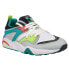 Фото #2 товара Puma Mmq Sail Blaze Of Glory Lace Up Mens White Sneakers Casual Shoes 38634501