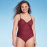 Фото #3 товара Women's Shirred Balconette Underwire One Piece Swimsuit - Shade & Shore