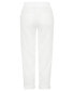 ფოტო #2 პროდუქტის Women's Lisa Fit Straight Leg 100% Linen Drawstring Pant