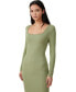 Фото #4 товара Women's Staple Long Sleeve Maxi Dress