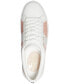 Фото #4 товара MICHAEL MMK Juno Stripe Lace-Up Low-Top Sneakers