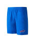 ფოტო #3 პროდუქტის Men's Royal, Red Buffalo Bills Meter T-shirt and Shorts Sleep Set