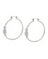 ფოტო #2 პროდუქტის Knot Hoop Earrings