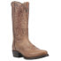 Фото #2 товара Dan Post Boots Cottonwood Embroidered Round Toe Cowboy Mens Brown Casual Boots