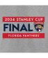 Фото #4 товара Men's Steel Florida Panthers 2024 Stanley Cup Final Roster T-Shirt