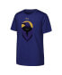 Фото #1 товара Big Boys and Girls Purple Baltimore Ravens Draft Illustration T-Shirt