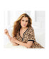 ფოტო #4 პროდუქტის Plus Size Long Henley Sleepshirt