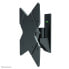 Фото #6 товара Кронштейн NewStar Neomounts by Newstar tv/monitor wall mount - 101.6 cm (40") - 75 x 75 mm - 200 x 200 mm - 0 - 30° - 360° - Black