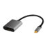 Фото #1 товара LogiLink CUA0102 - USB 3.2 Gen1 Type-C - DisplayPort - 0.15 m - Black