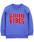 Фото #1 товара Baby Good Vibes Pullover Sweatshirt 18M