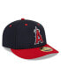 Фото #4 товара Men's Navy Los Angeles Angels 2024 Batting Practice Low Profile 59FIFTY Fitted Hat