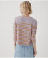 ფოტო #3 პროდუქტის Organic Cotton Classic Fine Knit Wide Neck Sweater