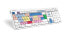 Фото #1 товара Logickeyboard LKB-MCOM4-CWMU-DE - Full-size (100%) - Wired - USB - Mechanical - QWERTZ - Multicolour