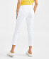 ფოტო #2 პროდუქტის Women's Mid-Rise Pull-On Capri Jeans Leggings, Created for Macy's