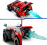 Фото #3 товара LEGO Marvel Miles Morales vs. Morbius Set, Spider-Man Racing Car Toy Car to Build from Adventure in Spiderverse with Spidey Mini Figures 76244