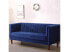 Фото #2 товара Sofa aus dunkelblauem Samt "Ellison" - 1