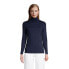 Women's Lightweight Jersey Skimming Long Sleeve Turtleneck